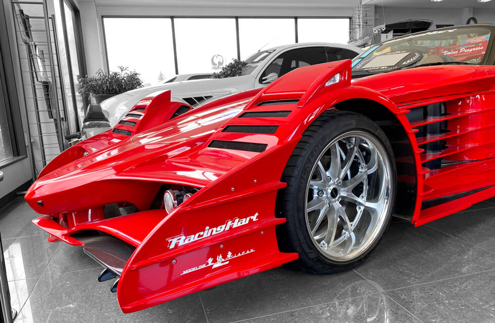 DragStar F1 Dragon(ドラッグスター エフワン ドラゴン)フロント