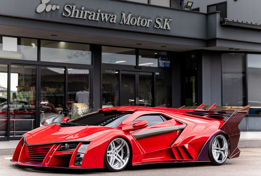 写真:和製スーパーカー フラッグシップ・モデル「BEAST(ビースト)」