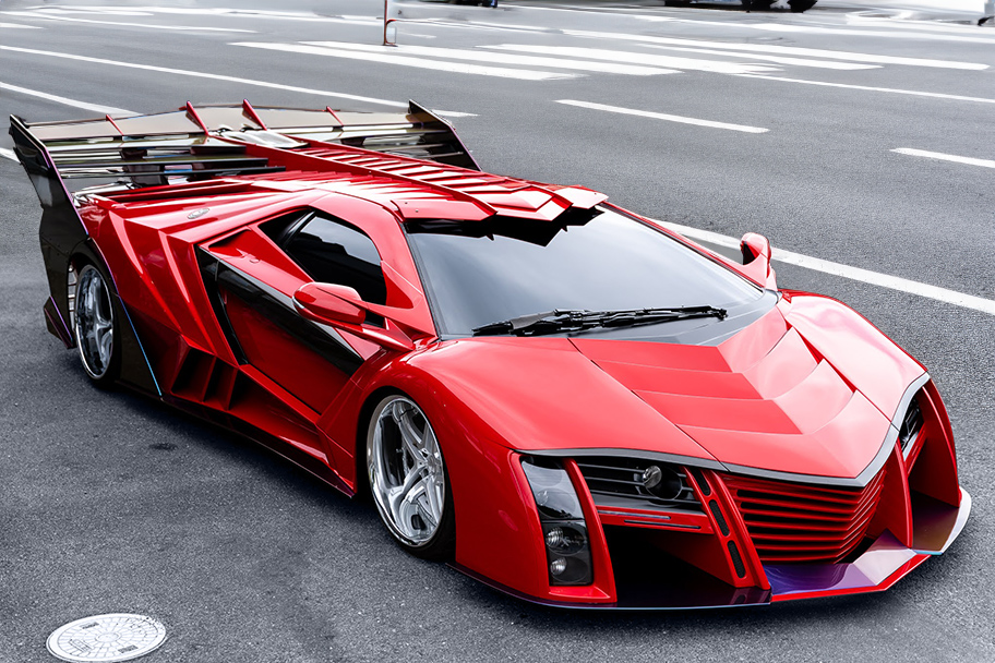 写真:和製スーパーカー フラッグシップ・モデル「BEAST(ビースト)」