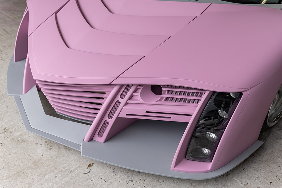 写真:開発中の和製スーパーカー